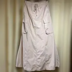 美品GU カーゴマキシスカートMサイズ♡︎ʾʾのサムネイル