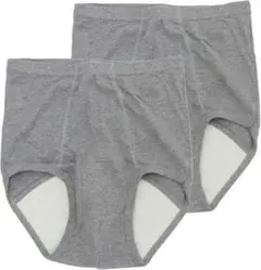 [vantann] 日本製男尿漏れパンツブリーフ2枚セット尿漏れブリー2枚組 Sのサムネイル