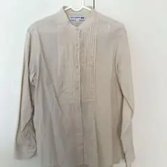 UNIQLO ユニクロ　イネス　コットンリネンシャツ