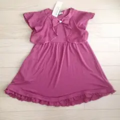 新品 60%off‼︎  any FAM 女児 ボレロ風 ワンピース 120cm