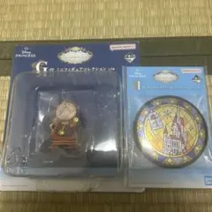 [新品未使用]一番くじ ディズニープリンセス G賞 コグスワース➕缶ミラー