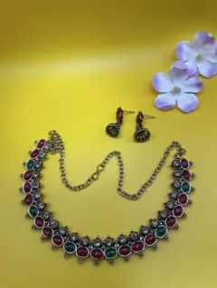 ネックレス イヤリングセット