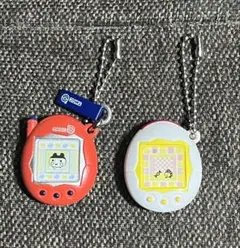 たまごっち　ミニチュアチャームコレクション３　やんぐまめっち　いちごっち　２点