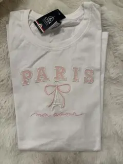 PARIS 刺繍 Tシャツ
