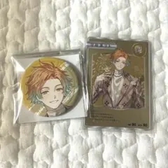 オリエンス　2周年　宇佐美リト　缶バッジ　OS特典カード