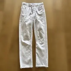 AGOLDE ホワイトデニム ストレートパンツ 23のサムネイル