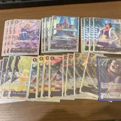 ワンピース カードゲーム クロコダイル　パラレル　セット