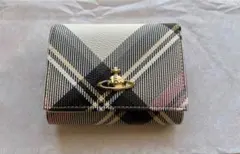 新品未使用✨ヴィヴィアンウエストウッド 三つ折り財布 チェック