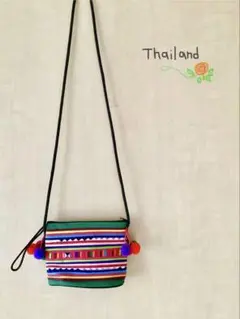 ✨ nigiiro様専用です✨　タイ ポシェット カラフルバッグ アジアン雑貨