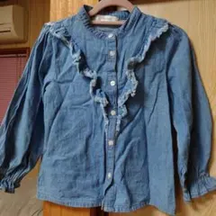 子供用　デニムシャツ　120