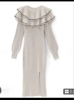 GRL グレイル ロングニットワンピース rut879