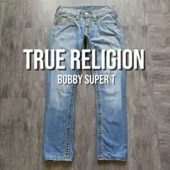 TRUE RELIGION Ricky big t 白ステッチ 31 io着用 - メルカリ