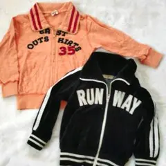 100 アウター ジップアップ トレーナー ブルゾン 上着 パーカー ジャージ