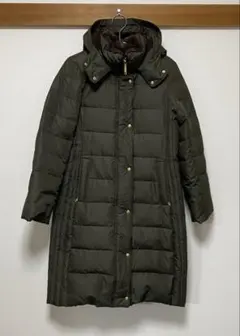 Minskatt カーキ ダウンジャケット 11AR フード取り外し可能