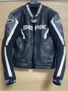 ★中古★BERIK（ベリック）3シーズン ライダースジャケット ライディングジャケット サイズ：XXL BEK13274★ ベリックBERIKレザージャケット革ジャン BERIK ベリック レザー バイク