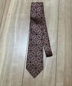 ネクタイ　ペイズリー柄　ヴィンテージ　オシャレ　スーツ　派手　幾何学模様