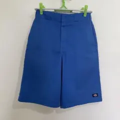 ディッキーズ ハーフパンツ ブルー 34インチ