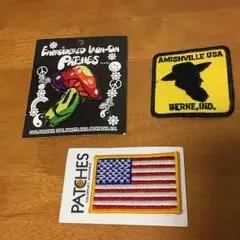 値下げ★アイロンワッペン 3点セット