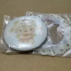 サンリオ　ポムポムプリン　缶バッジ