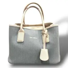 美品 MONO COMME CA モノコムサ ハンドバッグ デニム レディース