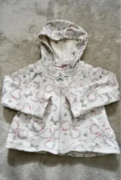 mezzo piano 花柄パーカー 100cm