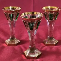未使用 ボヘミアングラス エーゲルマン リキュール Egermann 歴史紀行