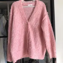 大きめモコモコカーディガン