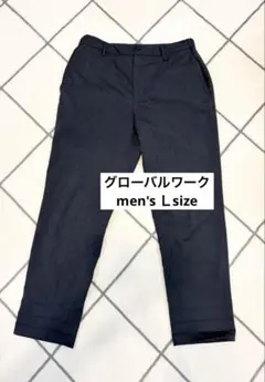 スラックス メンズ グレー