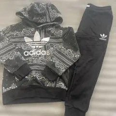 アディダスオリジナルス 120 セットアップ バンダナ スウェット上下 美品