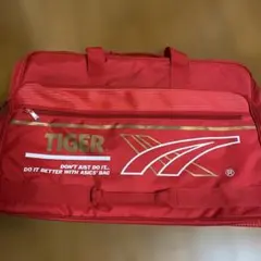良品 80's アシックス　タイガー　2wayバッグ　ボストン ショルダー