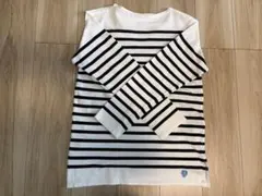 Orcival オーシバル ボーダー長袖Tシャツ