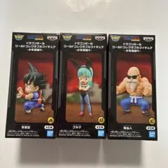 ドラゴンボール ワールドコレクタブルフィギュア 少年期編 3種セット ①のサムネイル