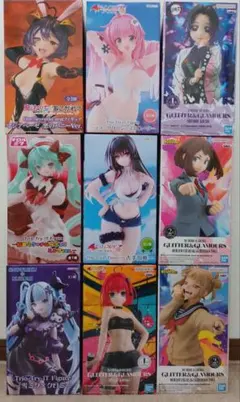 限定！ ダンボール発送 フィギュア まとめ売り 9点セット