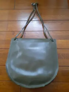 人気♡大容量♡GALERIE VIE ギャルリーヴィー レザー ショルダーバッグ Bucket Buggage Orange Piece