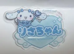 イコラブ シナモロール アクリルネームバッジ