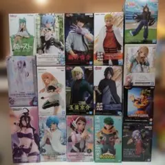 新作プライズフィギュアまとめ売り１６体セット②