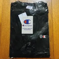 【新品未開封】Champion メンズ半袖 Tシャツ ブラックM