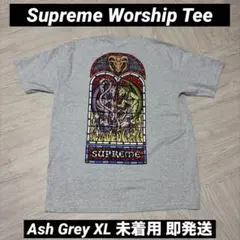 Supreme Worship Tee Ash Grey XL 未着用 即発送