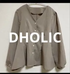 DHOLIC 長袖 ブラウス ベージュのサムネイル