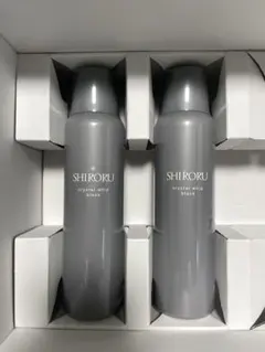 SHIRORU crystal whip black 洗顔料 2本セットのサムネイル
