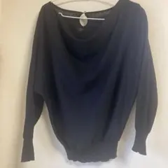 COUP DE CHANCE ブラックラメニット