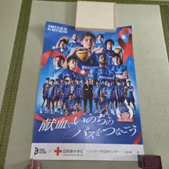 大阪ブルテオン　献血　日本赤十字社　コラボ　ポスター　2枚