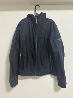 PRADA プラダナイロンジャケット ネイビー 46