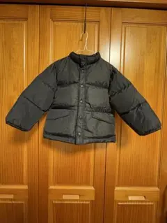 COMME CA ISM ブラックダウンコート