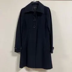 MISCHMASCH ミッシュマッシュ　ネイビー ボタン付き ロングコート