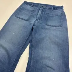 90'sビンテージ古着！アメリカ軍 実物 トラウザーズユーティリティデニムパンツ