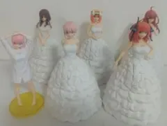 五等分の花嫁　フィギュア　ウェディング　一花　二乃　三玖　四葉　五月　セット