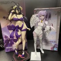 オーバーロード フィギュア 2体セット アルベド シャルティア(開封済み)