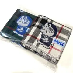 新品　ドラえもん　ガーゼハンカチ　2枚 綿100% 大判サイズ　ギフト
