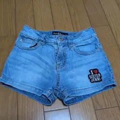 SISTAR　JENNI　ショーパン　デニム